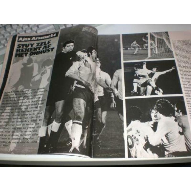 Mooi tijdschrift Europa-Cup 1971-72, Ajax, Feyenoord, Finale