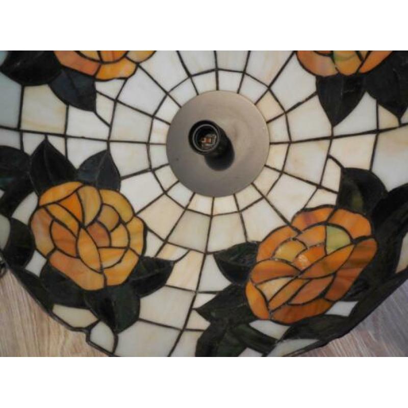 Prachtige grote tiffany hanglamp van ca. 40 cm