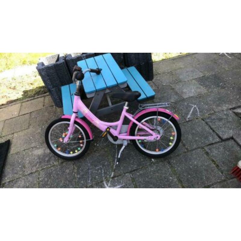 16 inch Meisjes fiets.