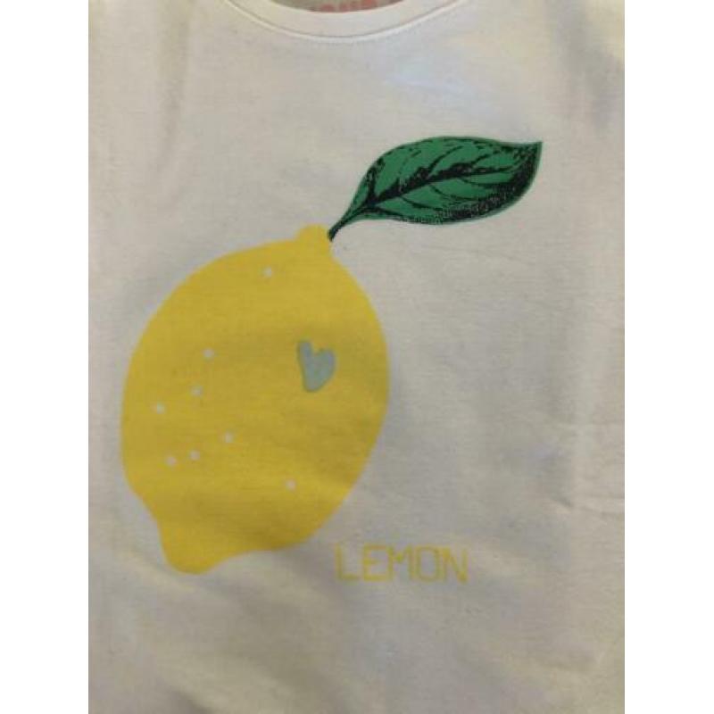 3 vrolijke t-shirts, mt 98/104
