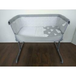 Grijze, roze, beige Chicco Next2me co-sleeper gratis bezorgd