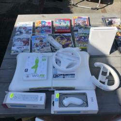 Nintendo Wii en PlayStation 2 met spellen