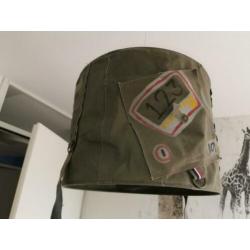 Mooie canvas lamp (colorique) voor stoere kinderkamer