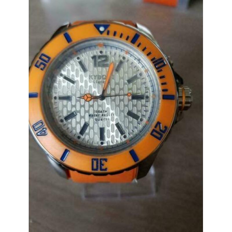 nieuwe KYBOE 55 mm horloge,s 50euro pst opruiming xxl