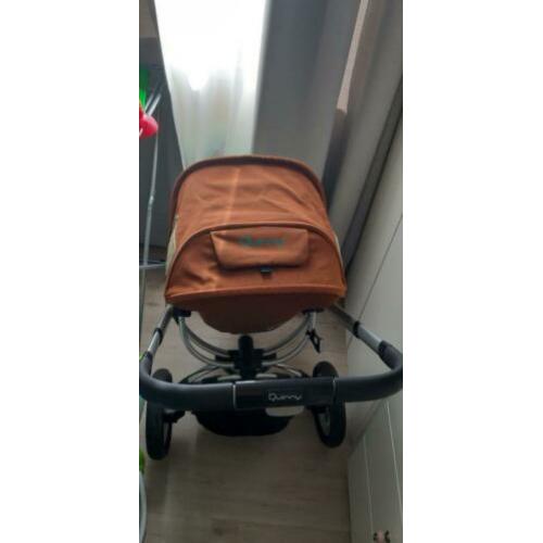 Te koop kinderwagen reiswieg en zitting + regenhoes