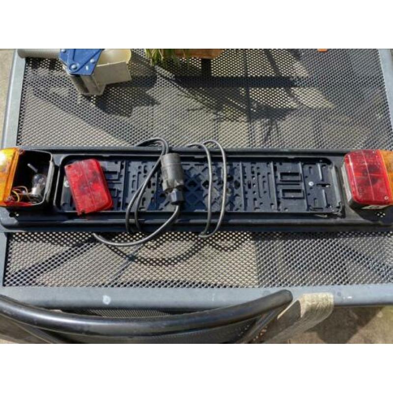 Kentekenplaathouder met verlichting