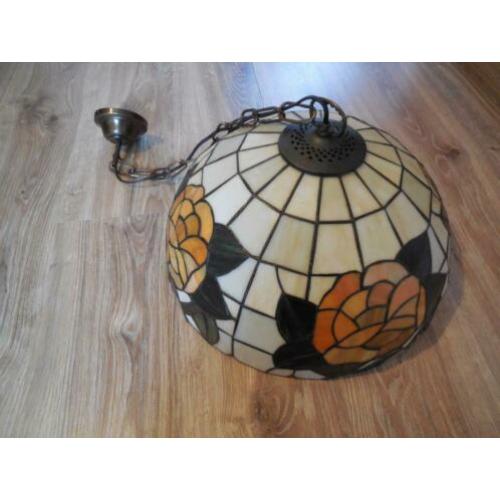 Prachtige grote tiffany hanglamp van ca. 40 cm