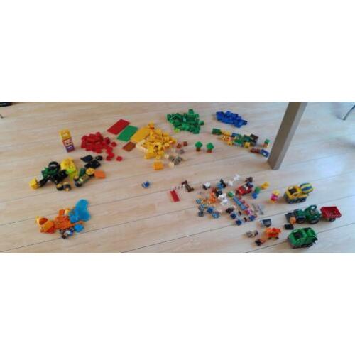 Veel duplo, allerlei blokken en sets