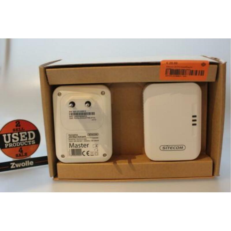 Sitecom LN-515 HomePlug kit 200Mbps | nieuw open doos
