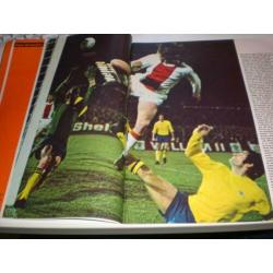 Mooi tijdschrift Europa-Cup 1971-72, Ajax, Feyenoord, Finale