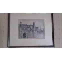 Pentekening aelbrechtskolk rotterdam