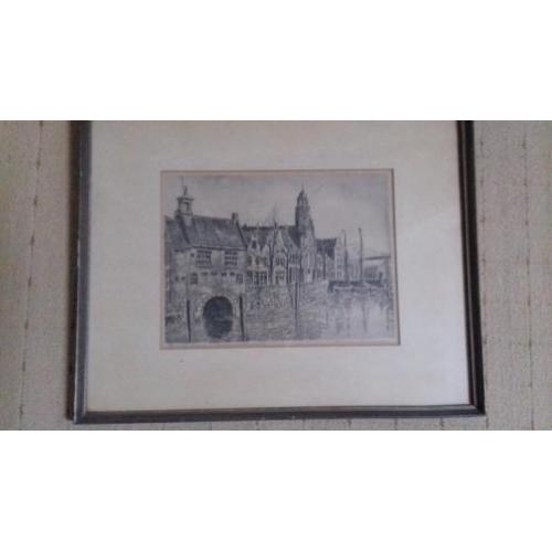 Pentekening aelbrechtskolk rotterdam
