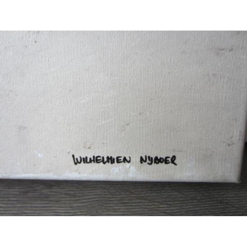 HE / SHE 2 schilderijen van Wilhelmien Nijboer