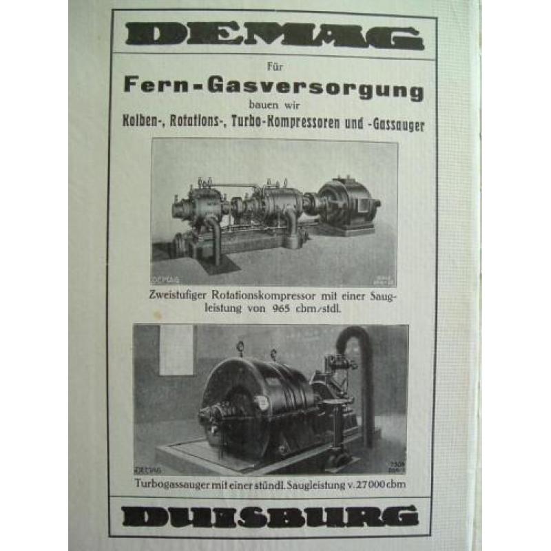 De gasvoorziening - 1927