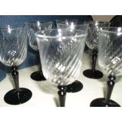 antieke borrel-likeur glaasjes