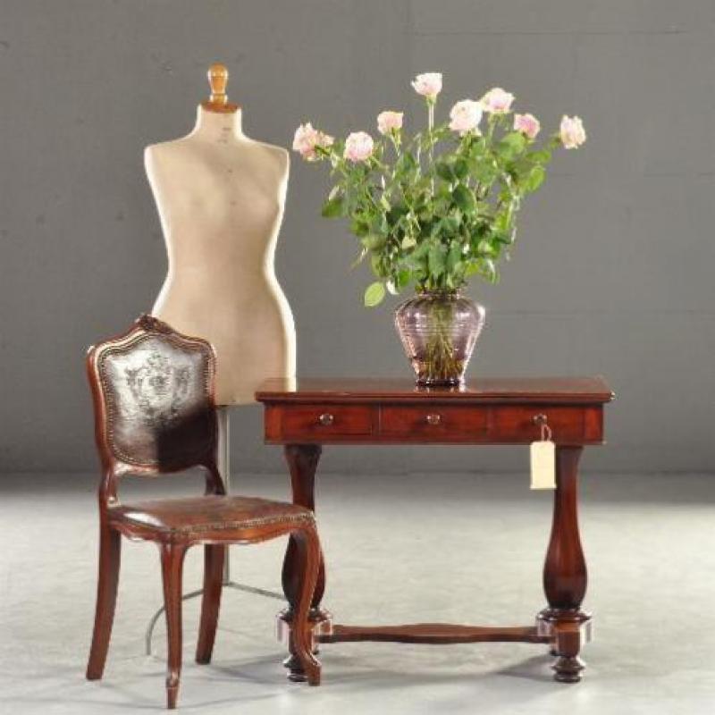 Antieke bureaus / Kleine schrijftafel of sidetable ca. 18...