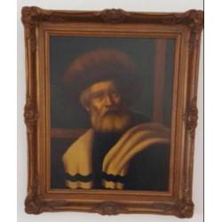 Oud schilderij 19e eeuws
