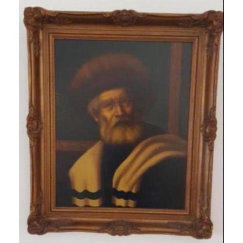 Oud schilderij 19e eeuws