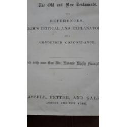 Cassel's Holy Bible 1840 900 Engravings