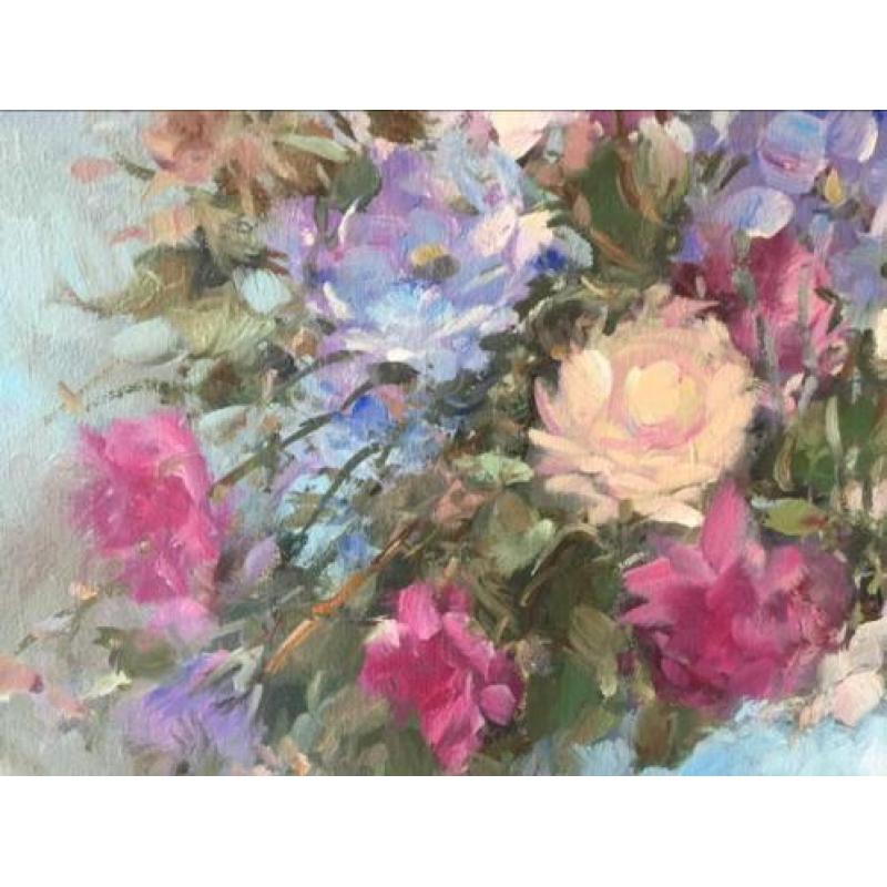 Bloemenschilderij