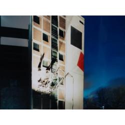 Grote kleurenfoto Harrie Otto: "meelfabriek" 2/3 nov '98