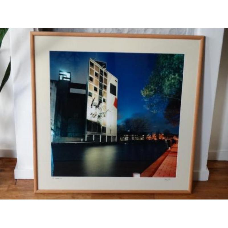 Grote kleurenfoto Harrie Otto: "meelfabriek" 2/3 nov '98