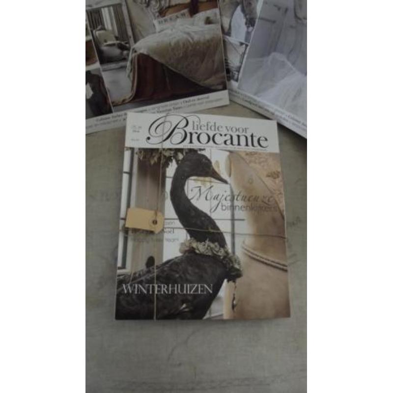 tijdschrift magazine liefde brocante 3x