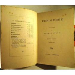175. Antiek boek Carmen Sylva Gebed 1882 L.J.Veen Amsterdam
