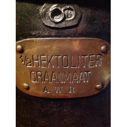 1/2 Hectoliter Graanmaat