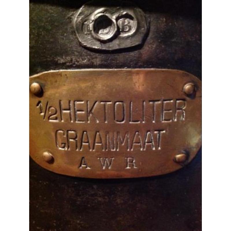 1/2 Hectoliter Graanmaat