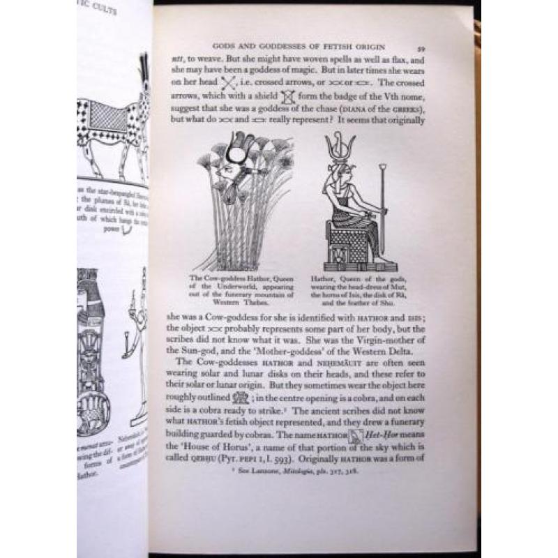 From Fetish to God in Ancient Egypt 1934 Budge - Egypte