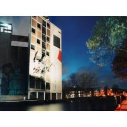 Grote kleurenfoto Harrie Otto: "meelfabriek" 2/3 nov '98