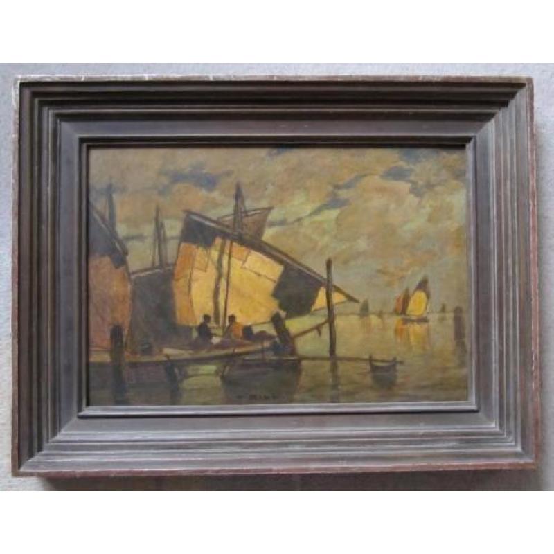 ==DUITS===in der Lagune======= Ludwig Dill 1848-1940==