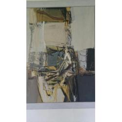 Boeiend abstract schilderij 'Mysterie'