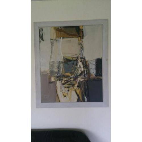 Boeiend abstract schilderij 'Mysterie'