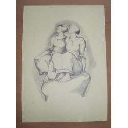 Alvaro Cunhal (desenhos da prisao) 1e druk red. avante 1975