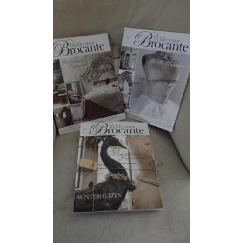 tijdschrift magazine liefde brocante 3x