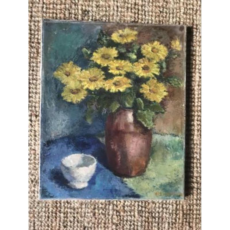 Bloemen schilderij