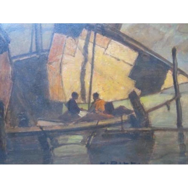 ==DUITS===in der Lagune======= Ludwig Dill 1848-1940==