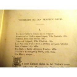 175. Antiek boek Carmen Sylva Gebed 1882 L.J.Veen Amsterdam