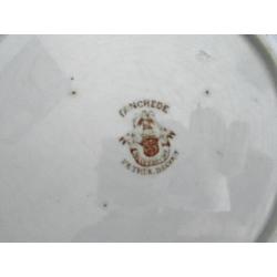 Petrus Regout, diep bord decor Tancrede
