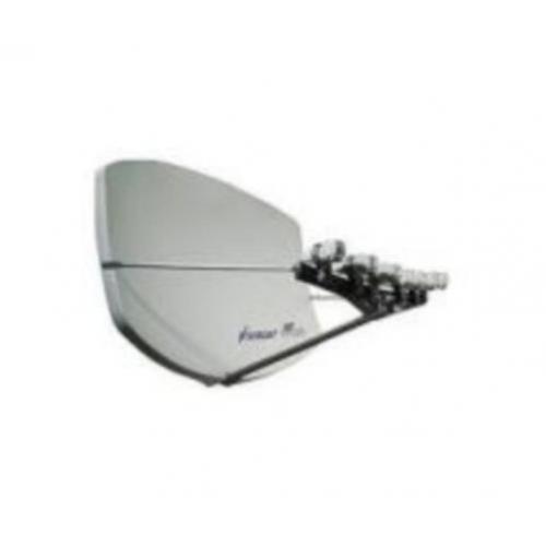 Visiosat BIG BI multfeed satelliet schotel antenne, antracie