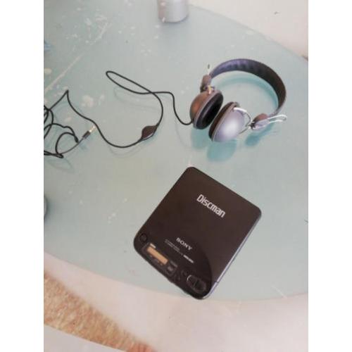 Discman Sony D_121 met koptelefoon