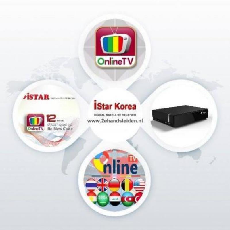 ISTAR Korea A8500 PLUS, Full HD-USB- satelliet ontva