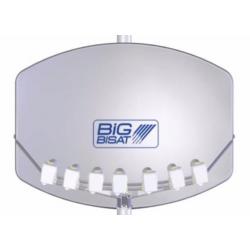 Visiosat BIG BI multfeed satelliet schotel antenne, antracie