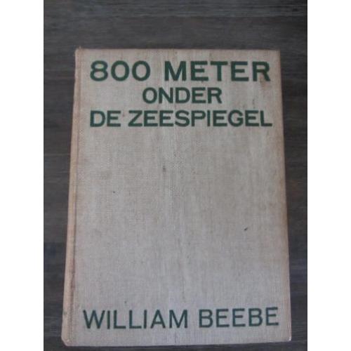 800 mtr onder de zeespiegel- duiken-William Beebe-ca. 1930