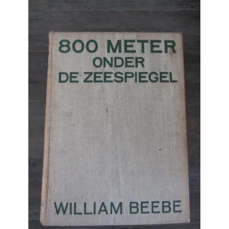 800 mtr onder de zeespiegel- duiken-William Beebe-ca. 1930