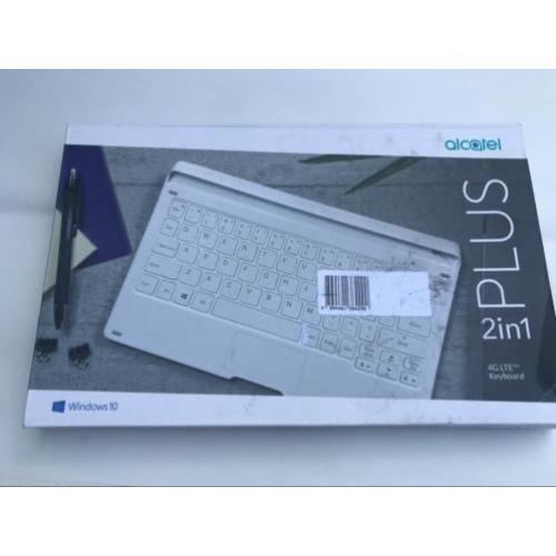 Alcatel 2 in 1 plus toetsenbord voor tablet