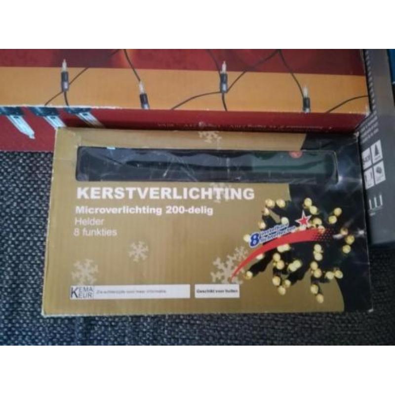 Diverse dozen Kerstboom (cluster) verlichting