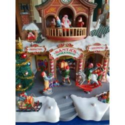 Santa workshop lemax